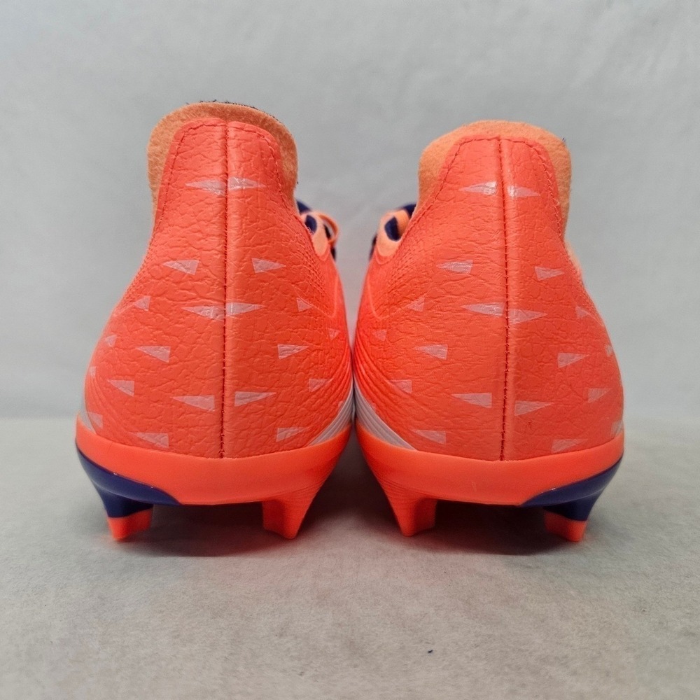 Adidas Predator League FT FG/MG Soccer Cleats JI1112 Orange Blue Mens Size 12 - Picture 6 of 10